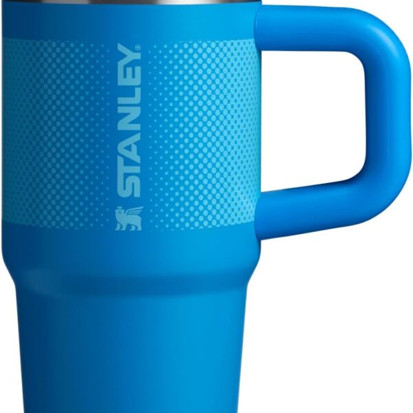 Stanley Flip Straw Tumbler: 14oz Leakproof Azure Fade