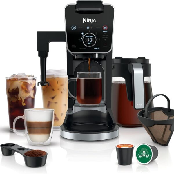 Ninja DualBrew Pro: Versatile Dual Coffee Maker for Pods and Grounds