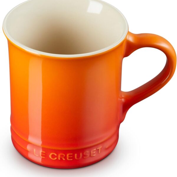 Le Creuset stoneware mug: 14 oz. heat-retaining ceramic style