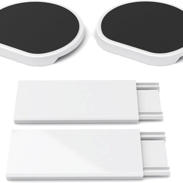 The Lazy Susan Revolution - Expansion Pack - Dark Gray - 2 Straight Tracks and 2 Trays. Does not Work Without the Lazy Susan Revolution Full Set (Sold Separately).