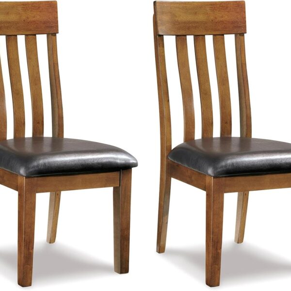 Signature Design by Ashley Ralene Wood Dining Chairs Set of 2, Brown
