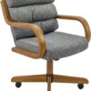 D9550 1pc Swivel Tilt Kitchen Dining Chair - 2-Ash-Chestnut