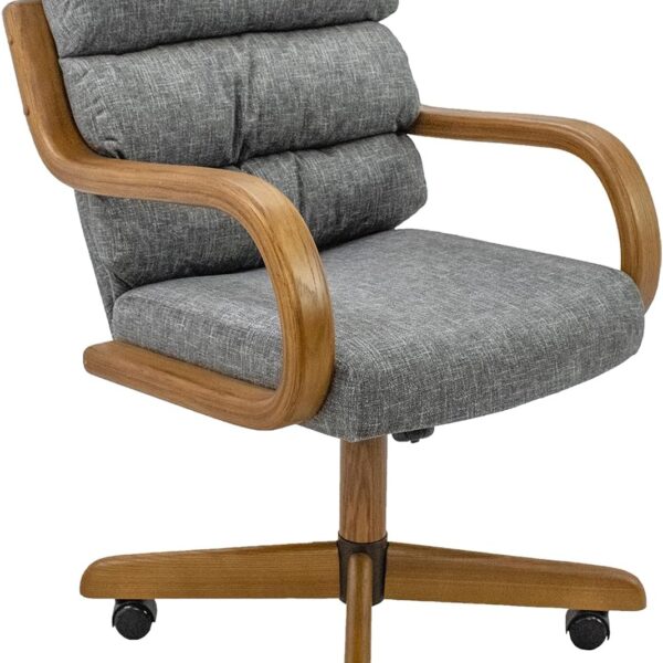 D9550 1pc Swivel Tilt Kitchen Dining Chair - 2-Ash-Chestnut