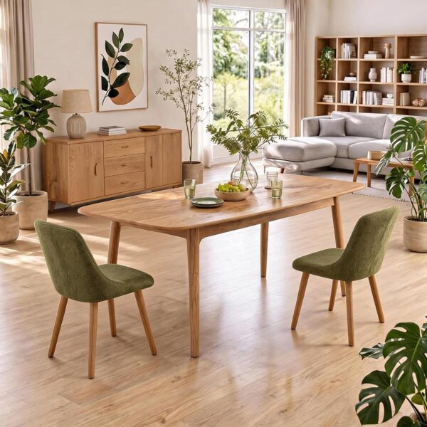 Garvee Dining Chairs Set of 2, Modern Upholstered Kitchen Chairs