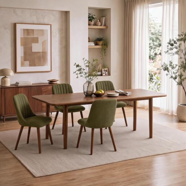 Garvee Dining Chairs Set of 2, Modern Upholstered Kitchen Chairs