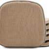 Kitchen Seat Cushions Set of 6, Non Slip Dining Chair Cushions, U-Shaped Indoor Chair Pads, 6 Pack, 15 x 16 Inches, Brown