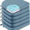Chair Cushions for Dining Chairs, 6 Pack Memory Foam Cushion
