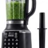 Close-up of the ASTRALSHIP professional blender showing the 6D vortex system for velvety textures.