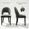 Dining Chairs Set of 8, Upholstered Kitchen & Dining Room Chairs
