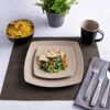 Gibson Elite Soho Lounge Dinnerware Set, Service for 4 (16pcs), Matte Taupe