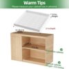 Interior view showing the sturdy PAKETA pull out drawer installed inside a kitchen cabinet