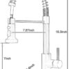 Red Copper Kitchen Faucet
