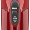 KitchenAid 9 speed hand mixer with stainless steel whisk attachment for fluffy whipped cream.