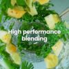 Ninja Blast portable blender with the easy-open sip lid showing the blend and power buttons.