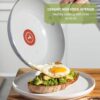 The 20-piece T-Fal Refresh ceramic cookware set featuring vented glass lids and comfortable grip handles.