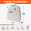 Chair Cushions for Dining Chairs D-Shaped Seat Cushions Chair Pads