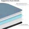 Chair Cushions for Dining Chairs, 6 Pack Memory Foam Cushion