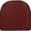 Klear Vu Raindrop The Gripper Non Slip Chair Cushions, Soft & Comfortable Seat Pad, Sitting Pillow for Kitchen, Dining or Office, 4 Count (Pack of 1), Nikita Red