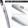 A side profile of the HOSHANHO 10 inch serrated bread knife showing its sleek and balanced design.