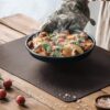 DOLOPL Placemats Set of 12, Reversible Dual-Color Faux Leather Place Mats
