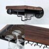 Wine Glass Rack Wall Mounted,Wine Glass Holder,Floating Wine Glass Shelf