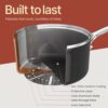 Complete Bakken 12-piece kitchen essentials set including silicone utensils and varied pot sizes.