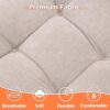 GYALAPERI Chair Cushions for Dining Chairs Set of 6, Tufted Chair Pads