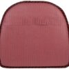 Klear Vu Raindrop The Gripper Non Slip Chair Cushions, Soft & Comfortable Seat Pad, Sitting Pillow for Kitchen, Dining or Office, 4 Count (Pack of 1), Nikita Red