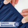 6 Pack Rectangle Spandex Fitted Table Cloth, 6FT Elastic Tablecloth