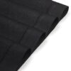 Signature Linen™ by D'Moksha, 100% Pure Linen Black Placemats 14 x 19 Inch