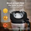 KitchenAid power blender kit including two personal blending jars with travel lids for on-the-go.