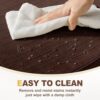 downluxe Waterproof Non-Slip Dining Chair Cushions for Comfort (6-P…