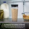 Top-rack dishwasher safe components of the Ninja Nutri-Blender Plus spread out for cleaning.