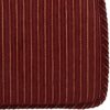 Klear Vu Raindrop The Gripper Non Slip Chair Cushions, Soft & Comfortable Seat Pad, Sitting Pillow for Kitchen, Dining or Office, 4 Count (Pack of 1), Nikita Red