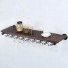 Wine Glass Rack Wall Mounted,Wine Glass Holder,Floating Wine Glass Shelf
