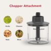 Complete KitchenAid Go cordless hand blender set with USB-C cable and wall charging adapter