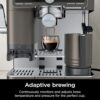 The Ninja Luxe Cafe Pro preparing a cold pressed espresso drink for a cafe-quality home experience.