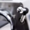 Top down view of the Gaggia Classic Evo Pro showcasing the Italian-made craftsmanship and build quality.