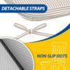 AAAAAcessories Chair Cushions for Dining Chairs, 17 x 16 x 2 in, Set of 6