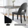 Dining Chairs Set of 8, Upholstered Kitchen & Dining Room Chairs