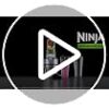 The complete Ninja Nutri-Blender Plus set including motor base and three cups for smoothies.