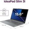 Lenovo IdeaPad Slim 3i 15.6" FHD Business Laptop, 8GB RAM, 128GB SSD, Intel N150 Processor, Windows 11 Home, Microsoft Office 365 Included, Arctic Grey