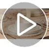TheTerra 12-piece ceramic dinnerware set for 4 gift-ready, featuring artisan-quality plates and bowls.