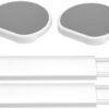 White Long Table Lazy Susan Extension: Oven-to-Table Trays