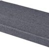 Bench Cushions for Indoor Furniture Non Slip Foam Kitchen Dining Chair Pad Bay Window Seat Cushion with Zipper 36 x 16 inch, Grey